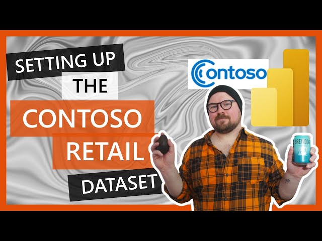 Setting up the Contoso Retail Dataset in SQL Server