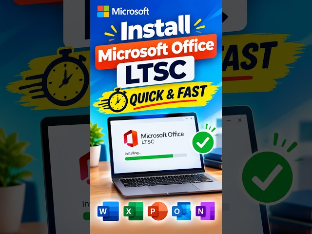 Install Microsoft Office LTSC 2024 - Quick & Easy Setup Guide