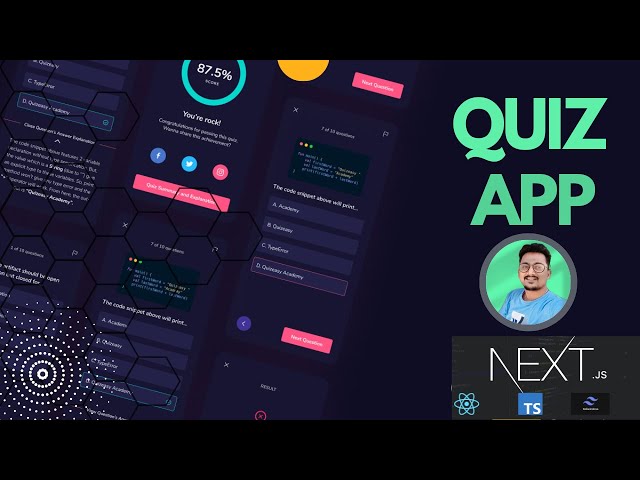 [NEXTJS] "Building a Quiz App from Scratch with NextJS" #nextjs #nextjsproject