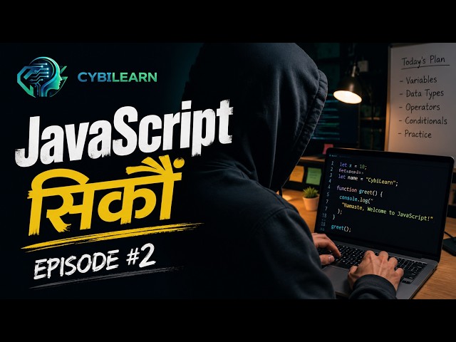JavaScript Mastery – Episode 2 (Beginner to Advanced) | CybiLearn
