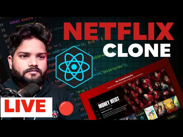 🔴 LIVE Netflix Projects New | Real-World Projects 4 | Ask Anything 💻🔥