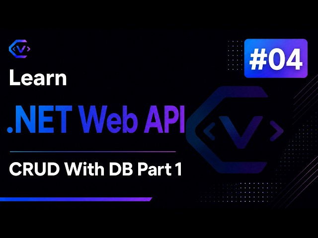 ASP.NET Core Web API 004 CRUD With DB Part 1