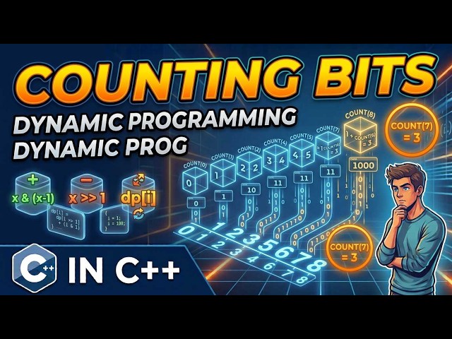 Counting Bits | Dynamic Programming + Bit Manipulation | LeetCode | DSA Day 86