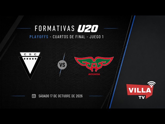 Capitol 🆚 Aguada  |  Formativas U20 | Playoffs | Serie 2 | Cuartos de Final | Juego 1