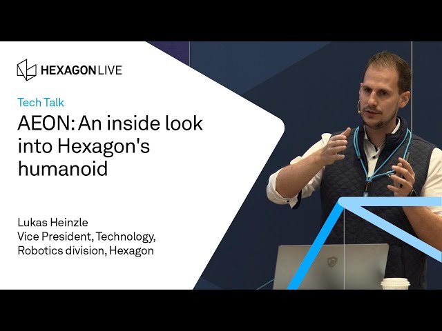 Tech Talk: AEON: An inside look into Hexagon's humanoid