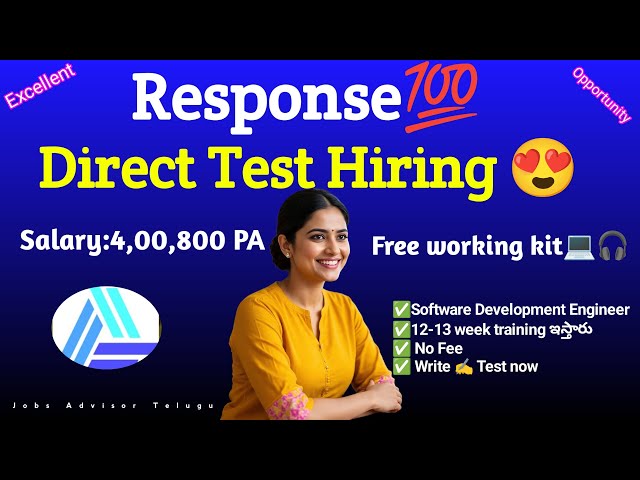 🔴MountBlue SDE – Direct Test Hiring | Entry-Level Software Engineer | Apply Now!