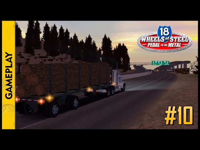 18 WHEELS OF STEEL: Pedal to the Metal (Thunder Bay - CAN x Seattle)(Gameplay) #10