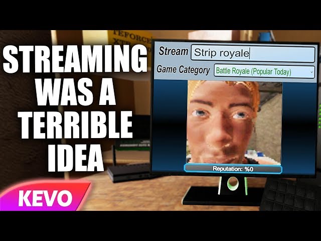 Becoming a streamer was a terrible idea