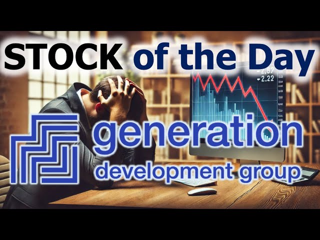 Generation Development Group (GDG) Drops 15% on March Quarter Update