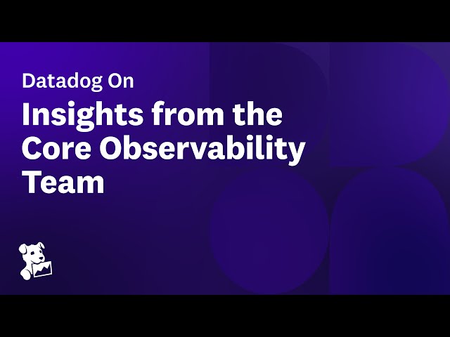Datadog On Datadog