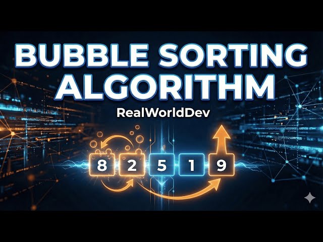Bubble Sort Algorithm | DSA with Python