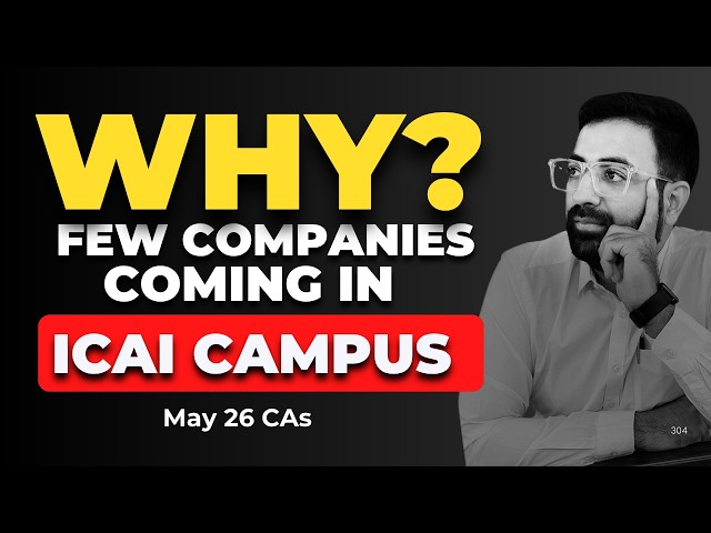 ICAI Campus May 26 IMP Update!