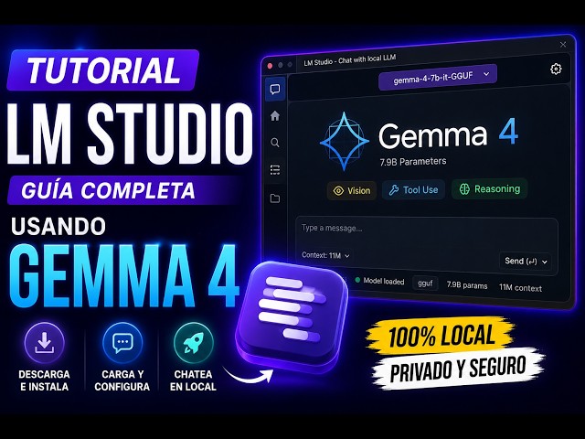 LM Studio + Gemma 4: Complete Tutorial to Run AI Locally and for Free on your PC 🚀