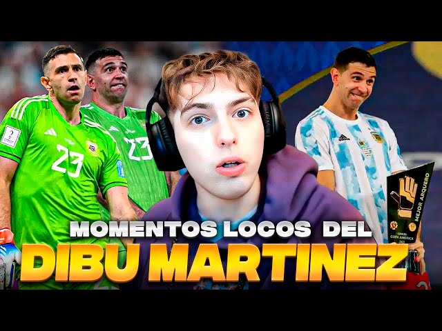 REACCION A LOS MOMENTOS MAS LOCOS DEL DIBU MARTINEZ EN LA SELECCION ARGENTINA - ESTE TIPO ES DIOS...