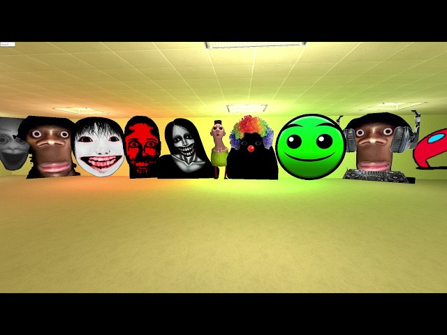 unlimited nextbots in backrooms garrys mod snpc #snpc