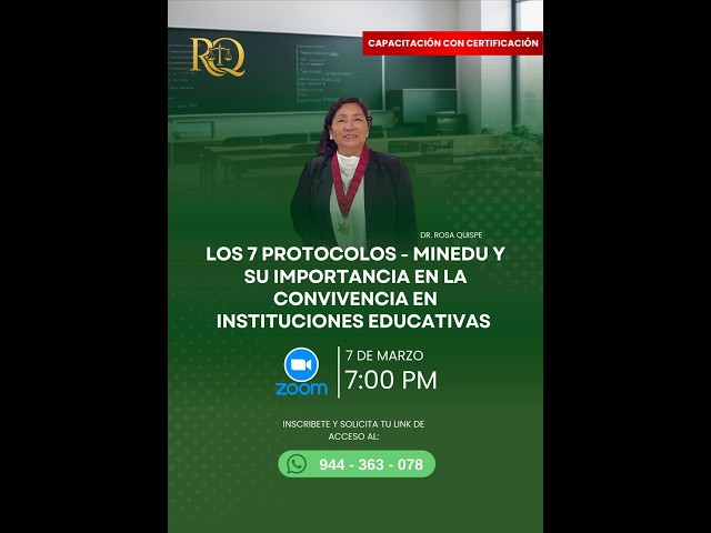 7 protocolos para la atención a la violencia escolar 2026