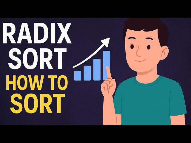 Radix Sort Explained Easily | Step-by-Step Java Tutorial for Beginners