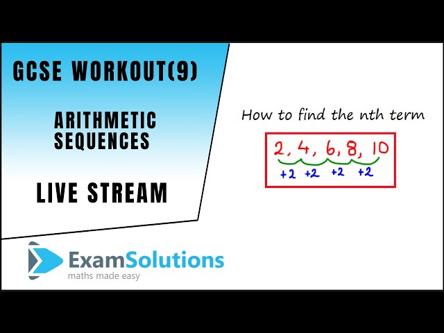 GCSE Maths Workout (9) | ExamSolutions