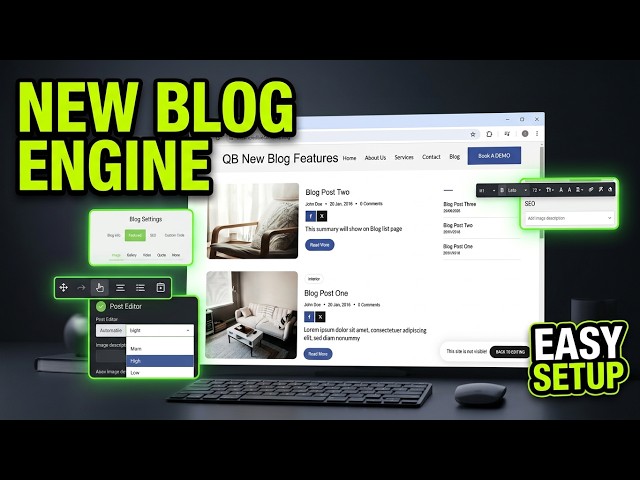 How to create a blogging website , Best Website Builder For Blogs, Quack Builder New Blog Features