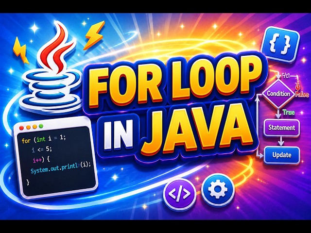 For Loop In Java Example | For loop java me kaise kaam karta hai | For Loop In Java