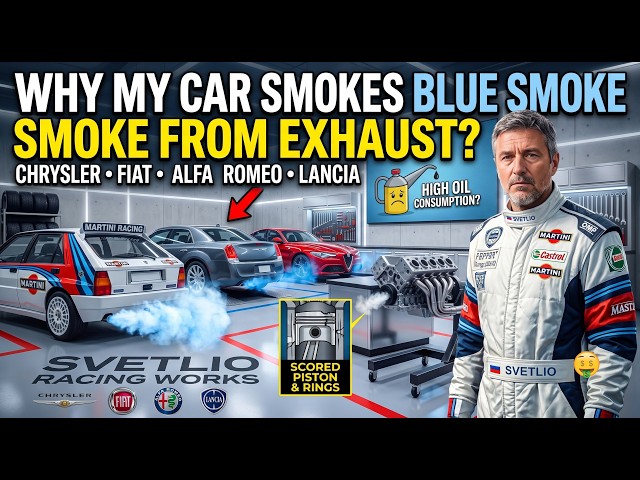 WHY MY CAR SMOKES BLUE SMOKE FROM EXHAUST (Chrysler, Fiat, Alfa Romeo, Lancia)