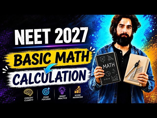 Basic Maths for Physics🔥 | NEET 2027 | Lecture 2