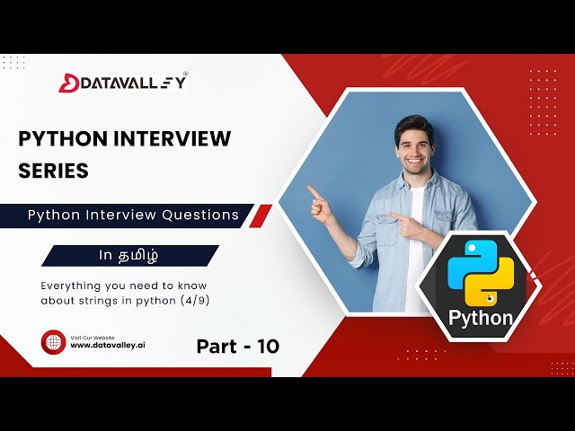 Python Interview Series | Part 10 | Must-Know String Methods for Interviews & Coding (2025)