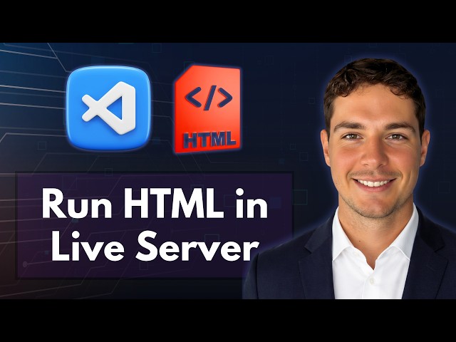 How to Run your HTML File using Live Server in Visual Studio Code