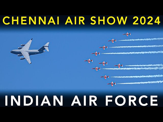 Ultimate CHENNAI AIR SHOW 2024🇮🇳 highlights - INDIAN AIR FORCE🇮🇳