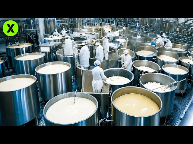 HOW GREEK YOGURT is Made: From the FARM to the FACTORY 🍶