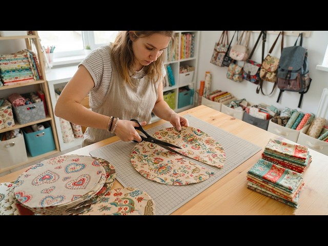 Cut a Round Piece of Fabric in Half — You Won’t Believe What You Can Make!