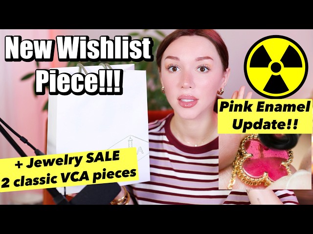 New Van Cleef Wishlist Piece | Jewelry Sale | Pink Enamel Update #vancleefbracelet #cartierbracelet