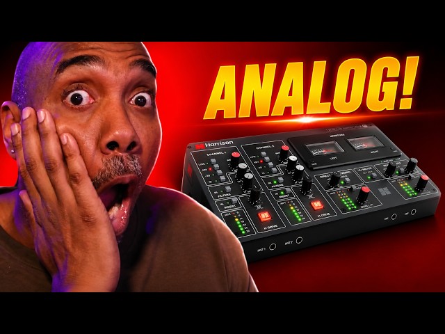 INSANE! Analog Audio Interface Console - Harrison Flex 10
