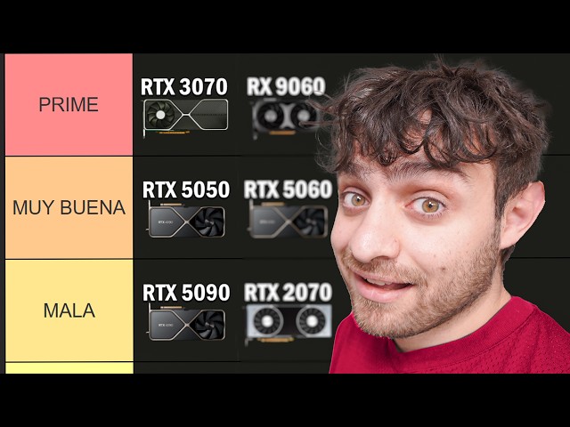 Tier List of the BEST GRAPHICS CARDS