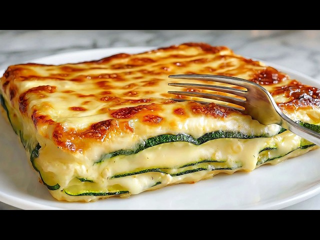 Baked zucchini with secret sauce! The best zucchini recipe! A quick dinner!