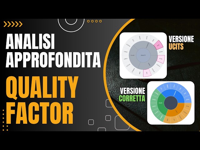 Quality Factor: ciò che state acquistando non è VERAMENTE quello che dovrebbe essere