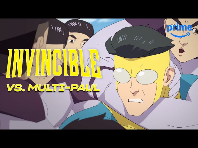 Rex Splode and Invincible vs. Multi-Paul | Invincible | Prime Video