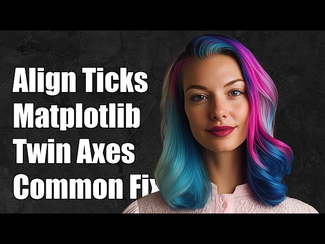 Aligning Ticks for Matplotlib Twin Axes: Solutions to Common Issues