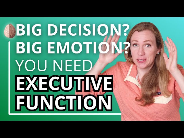 Decision Making When You Struggle With Executive Dysfunction