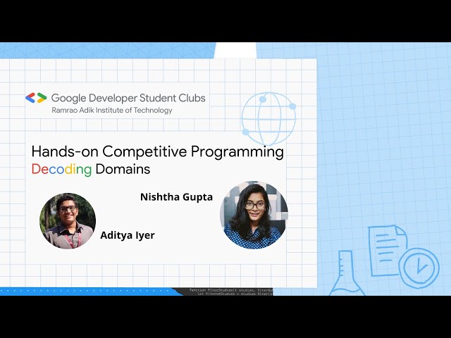 Hands-on Competitive Programming | Decoding Domains