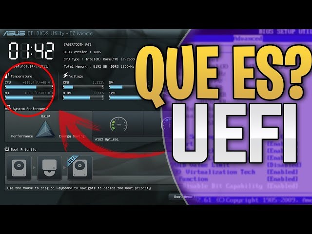 What is UEFI? What is it for? / Is it more secure? / Differences / BIOS vs. UEFI