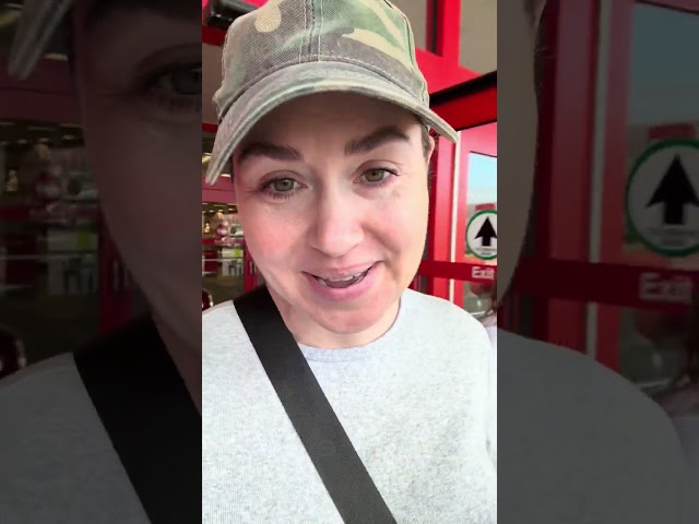 Target and Aldi with the girlies! 