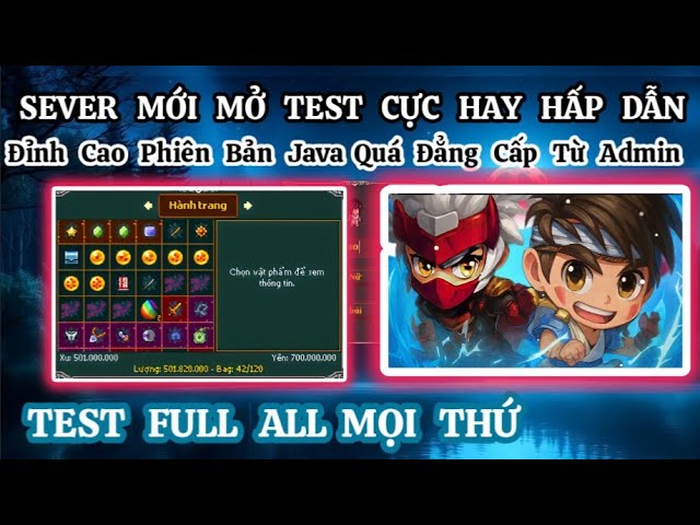 Ninja School Private Server - Test Server with Unique New Classes, Full Testing of Everything (Ja...