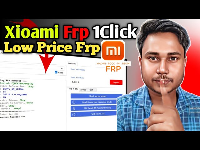 Mi FRP Low Price Best Tool 2026 | Mi Assistand Mode Frp Tool | Xiaomi Frp Best Tool