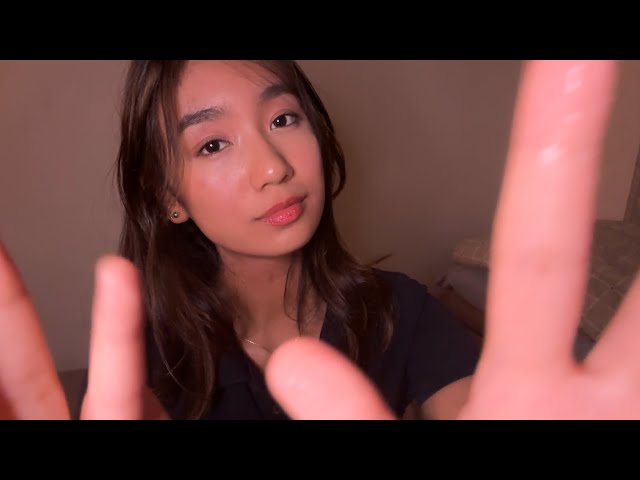 ASMR ~ Oil Facial Massage & Mouth Sounds 💗
