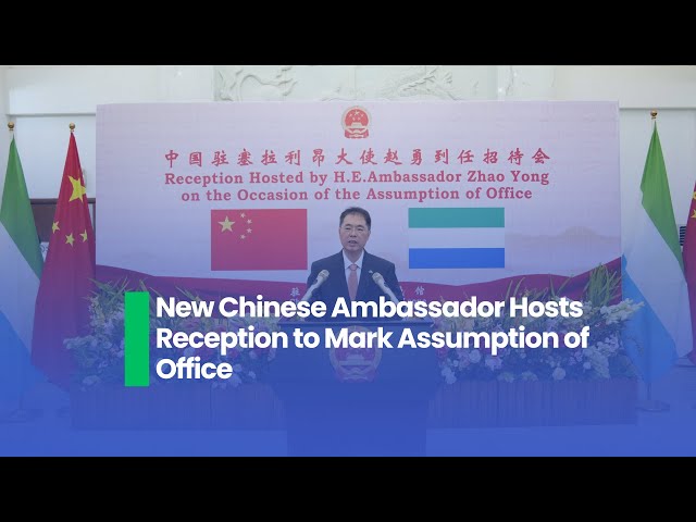 New Chinese Ambassador Hosts Reception to Mark Assumption of Office