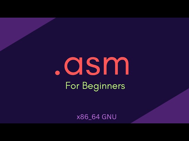 Instructions and Operations | Assembly x86_64 GNU | Beginner Tutorial