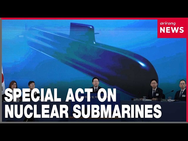 Defense Ministry specifies "no development or manufacturing of nuclear weapons" in Special Act...