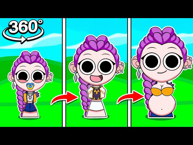 SPRUNKI HUNTRIX React In 360! | Kpop Demons Hunters