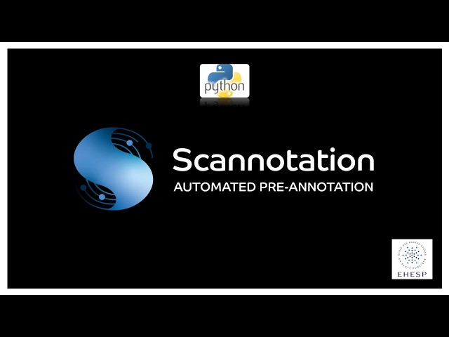 Scannotation v4 – Workflow overview